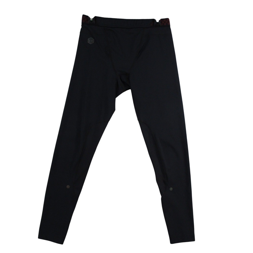 Under Armour HeatGear Celliant Compression Leggings Mens Large Black Training
